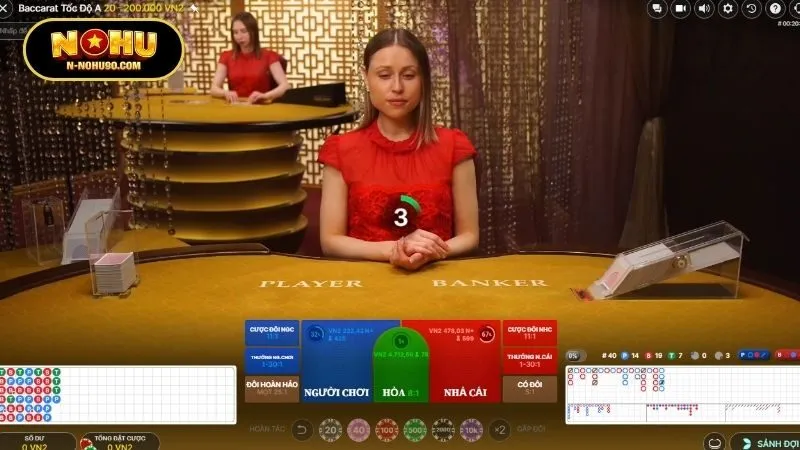 Cách chơi Baccarat Nohu90 từ A-Z